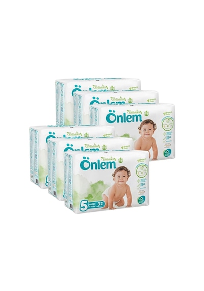 Önlem Botanika 5 Numara Junior Bebek Bezi Jumbo Paket 32 Adet (11-18 kg) x 6 paket 6'lı