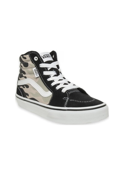 Vans Vn000cwy Filmore Hi Sneakers Gri-siyah Çocuk Spor Ayakkabı Gri - Siyah