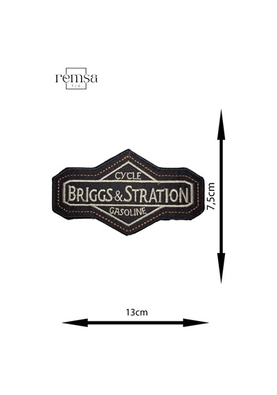 Ütü Ile Yapışan Arma - Patch - Briggs Yama Modeli 13cm X 7,5cm - 518680641