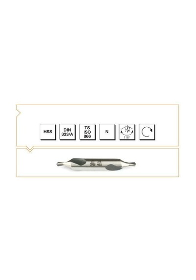 Mte Hss Dın 333/a Punta Matkabı 1mm