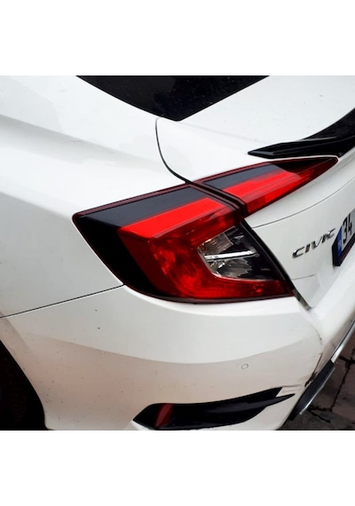 Honda Cıvıc Fc5 Stop Çerçeve Sticker-Kolay Uygulama-Uzun Ömürlü