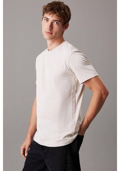 Calvin Klein Erkek Tişört-j30j326159 Gri