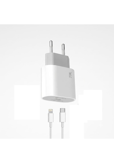 C5l 20w Pd Başlık Type-c To Lightning Şarj Kablosu