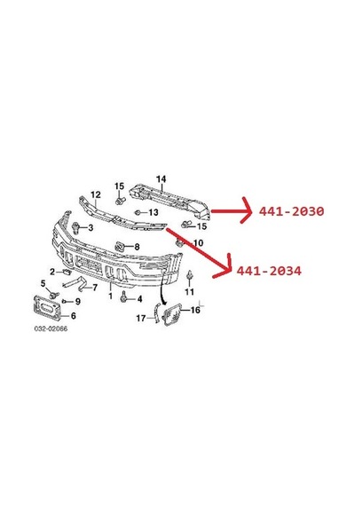Honda Crv 97/01 Ön Tampon Demiri Üst Tw - Tampon