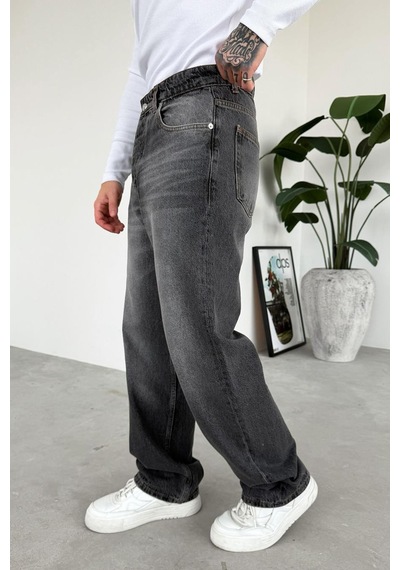Antrasit Soft Degrade Basic Regular Pantolon Antrasit