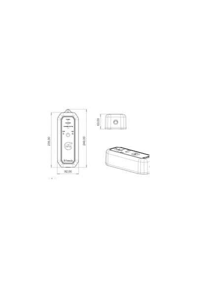 Bemis Mono Mobile Elektrikli Araç Taşınabilir Şarj Cihazı 3,7 - 7,4 Kw - 5 Metre - Çanta  3,7 - 7,4 Kw