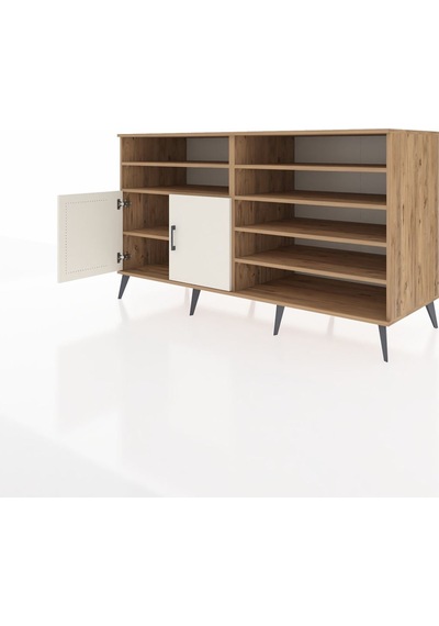 Kronos Konsol 7 Raflı 2 Kapaklı 176x59x99 Çam-aytaşı/antrasit Aytası/antrasıt - Atlas Çam Kronos Konsol 7 Raflı 2 Kapaklı 176x59x99 Çam-aytaşı/antrasit Aytası/antrasıt - Atlas Çam