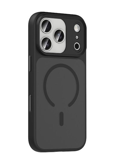 Nihcase Apple Uyumlu iPhone 17 Pro Max Kılıf Mat Manyetik Şarj Özellikli Flet Armor Kapak