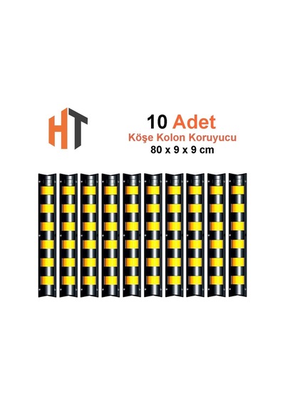 10'lu Köşe Kolon Koruyucu 80 X 9 Cm