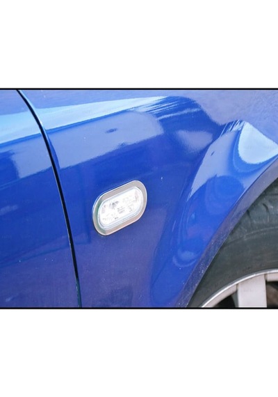 Ford Fiesta Krom Sinyal Çerçeve 2002-2008 Arası 2 Parça P.çelik