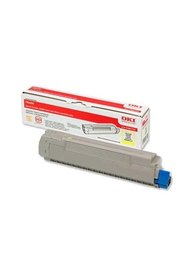 Oki C822 Sarı Toner (44844625)