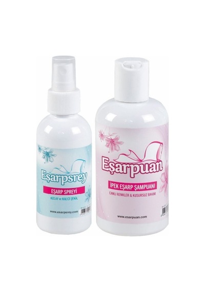Eşarpuan İpek Şal Eşarp Şampuanı + Eşarp Spreyi