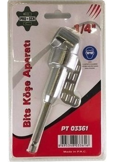 Pro-scr 03361 Vidalama Köşe Adaptörü Bits Köşe Aparatı