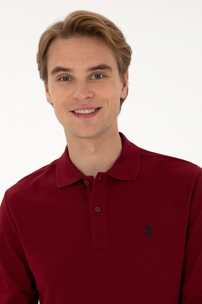 U.s. Polo Assn. Gtp01sk025 Bordo Erkek Sweatshirt 2225784 Bordo