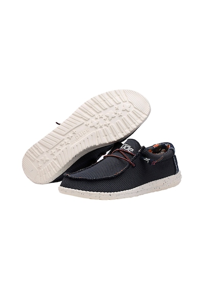 Blue Multı Sneaker Günlük Erkek Hd.40019 Hey Dude Wally Sox 4ny Blue Multi Blue Multı Mavi