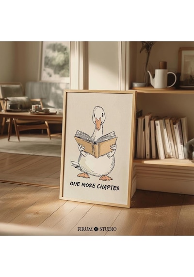 Bir Bölüm Daha Kaz Sanatı, Kitap Kulübü Dekoru, Okuma Mizahı