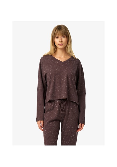 Blackspade Kadın Pijama Takımı 52239 - Mürdüm