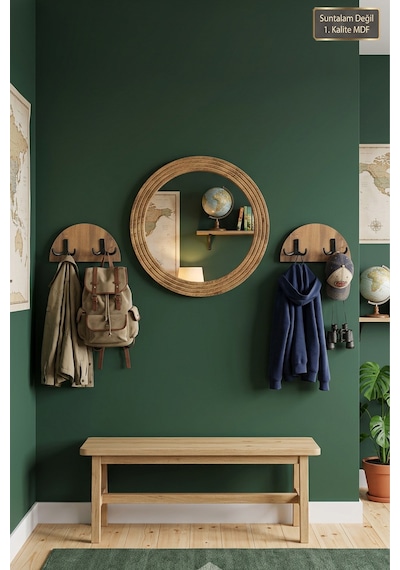Antik Ahşap Dekoratif 3 Parça Portmanto Aynalı Askılık Set Oda Duvar Antre Hol Koridor Lavabo Makyaj Raflı Askılı Ayna X-4 Atlantik Çam Antik Ahşap Dekoratif 3 Parça Portmanto Aynalı Askılık Set Oda Duvar Antre Hol Koridor Lavabo Makyaj Raflı Askılı Ayna X-4 Atlantik Çam