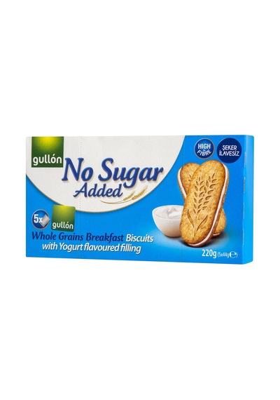 Gullon Yoğurt Aromalı Dolgulu Bisküvi 220 G - 3 Adet Tarı
