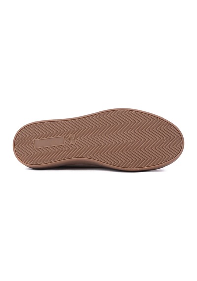 Shoetyle - Hakiki Süet Deri Bej Rengi Erkek Sneaker - 666-01-03-1548