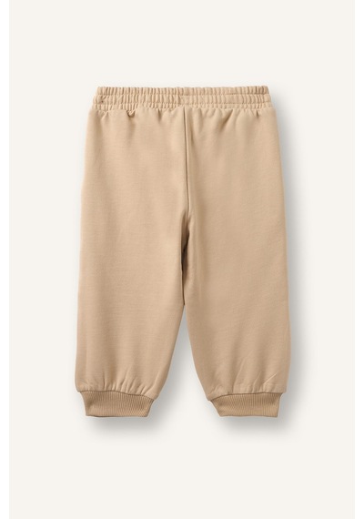 Defacto Jogger Fıt İnce Sweatshirt Kumaşı Pantolon Erkek Bebek I3829a526wnbg31 Bej-bg31