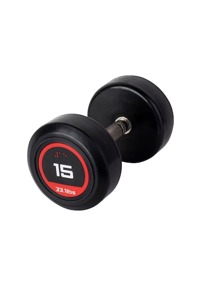 15 KG Profesyonel Olimpik Kauçuk Dambıl Çift
