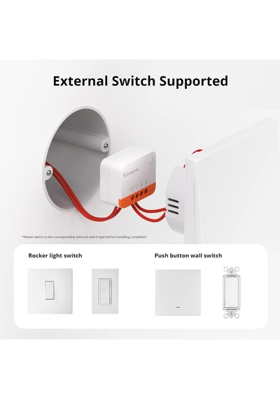 Ayrex Zigbee Mini L2 Nötrsüz Akıllı Röle Zbmınıl2