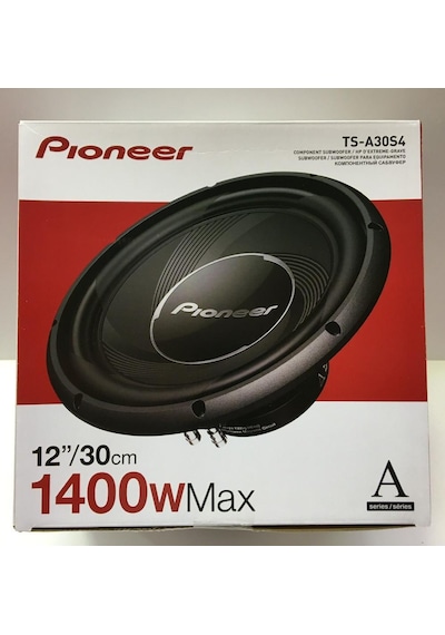 Ts-a30s4 30 Cm Subwoofer Bas 1400 Watt Max. Power 400 Watt Rms Po