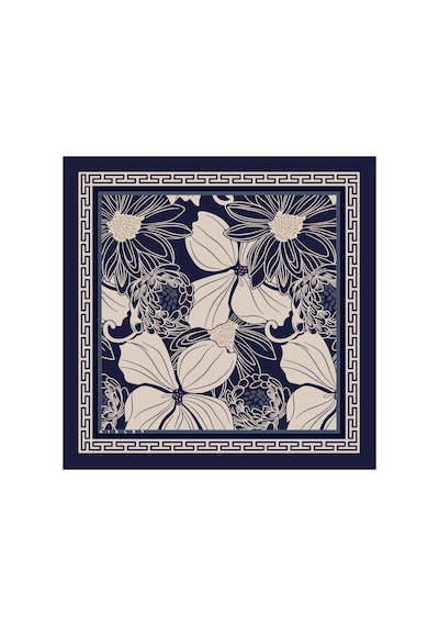 Sisley Flora Bandana/fular -2014-47 47 Lacivert