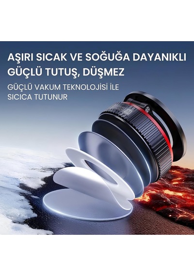 Vakum Kilitli Magsafe İle Uyumlu Araç Telefon Tutucu X67