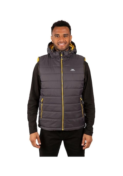 Trespass Majkgın20002 Franklyn Male Padded Dark Grey Erkek Outdoor Yelek 001
