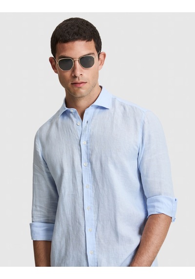 Pierre Cardin Erkek Açık Mavi Gömlek Desenli 50320945-vr003