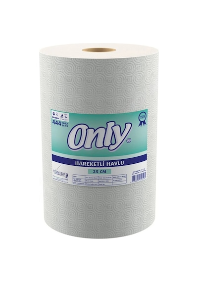 Tekno Hareketli Havlu 6'lı 12,5 Kg 25 Cm %100 Selüloz Endüstriyel Kağıt Havlu