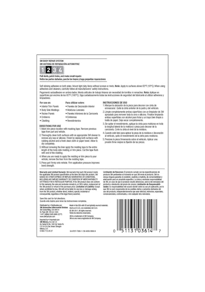 3m 3616 Akrilik Çift Taraflı Montaj Band 22mm x 4.6m