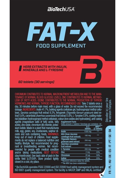 Biotech Usa Fat-x Burner Hca Garcinia Cambogia İştah Kesme