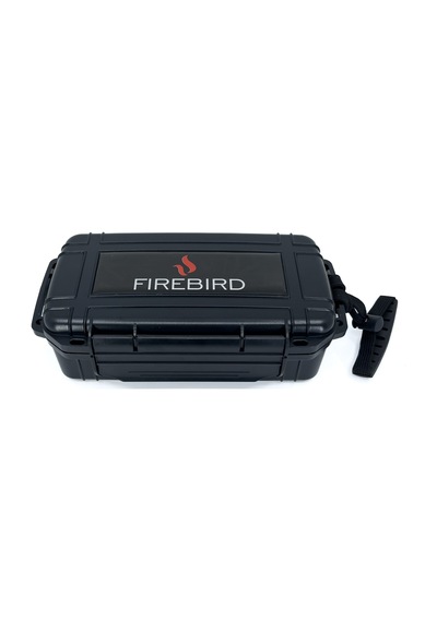 Firebird Su Geçirmez Ve Darbeye Dayanıklı 5'li Seyahat Tipi Puro Humidoru - Siyah