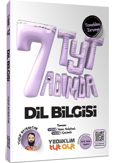 Yediiklim Tyt Yedi Adımda Temelden Zirveye Dil Bilgisi Video Konu Anlatımlı Video Çözümlü Soru Bankası