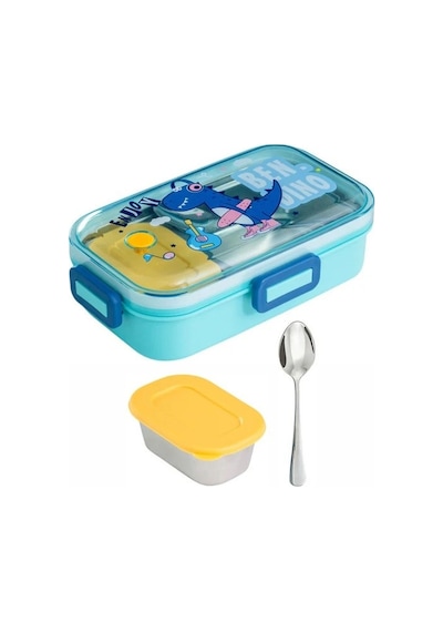 Akıllıelma-lunch Box Beslenme Kabı Çelik İthal Enjoy Yeşil K.2537 92553 0237 Yeşil