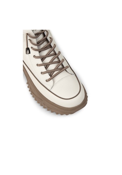 Deery Kadın Hakiki Deri Bej Sneaker Bot - 25310zbejc01 Bej