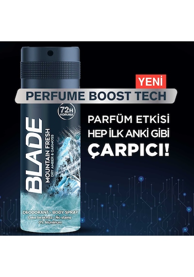 Blade Mountain Fresh Deodorant 3 x 150 ML
