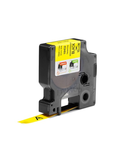 Rhinopro Renkli Vinil Şerit 12mmx5,5m Sarı/siyah 2 Paketi Genel