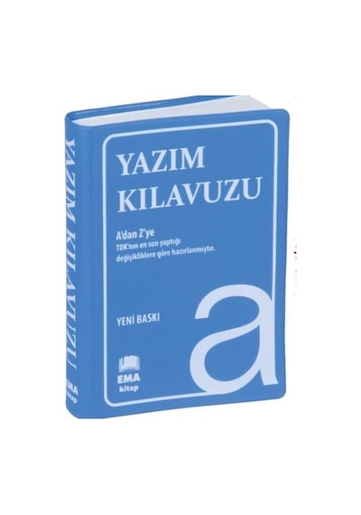 Yazım Kılavuzu-Biala Kapak A'dan Z'ye TDK Uyumlu- Ema Kitap