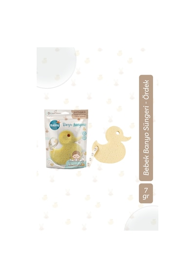 Bebek Banyo Süngeri Seti - Ördek & Tavşan