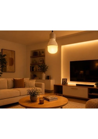 17w Led Jumbo Ampul 3000k Sarı Işık 1750 Lümen 112w Eşdeğer E27 Duylu 70x109 Mm Yüksek Güçlü Tasarruflu Ampul