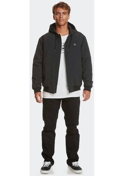 Quiksilver Quıksılver Ls Tekstil Erkek Çeket Siyah