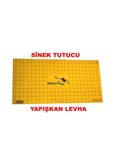 Yapışkan Levha Sinek Tutucu 10 Adet Sinek Bant Karasinek Tuzağı Sinek Cihazı Yapışkanı