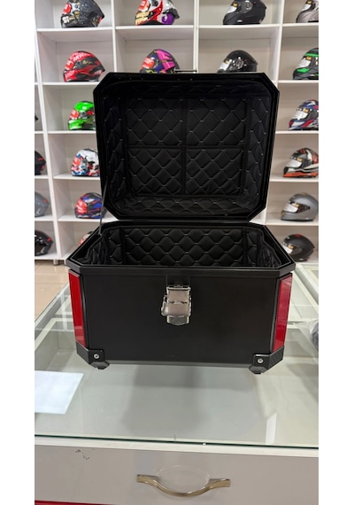Rexx 45 Litre Abs Motosiklet Arka Çanta - Siyah Tek Renk