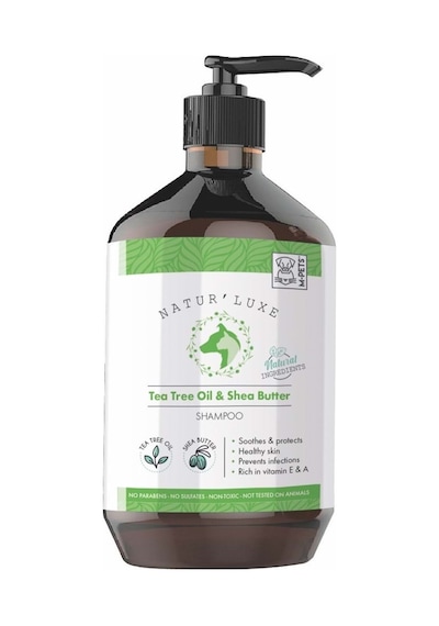 M-pets Naturluxe Dog Shampoo Tea Tree & Shea Butter 500ml