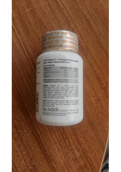 C Vitamini 1000 Miligram 30 Tablet
