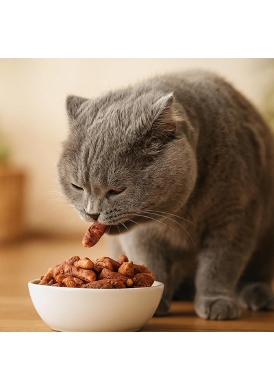 Pops Aç Bitir Tavuk Yürek Freeze Dry Kedi & Köpek Ödül Maması %100 Doğal Ve Katkısız